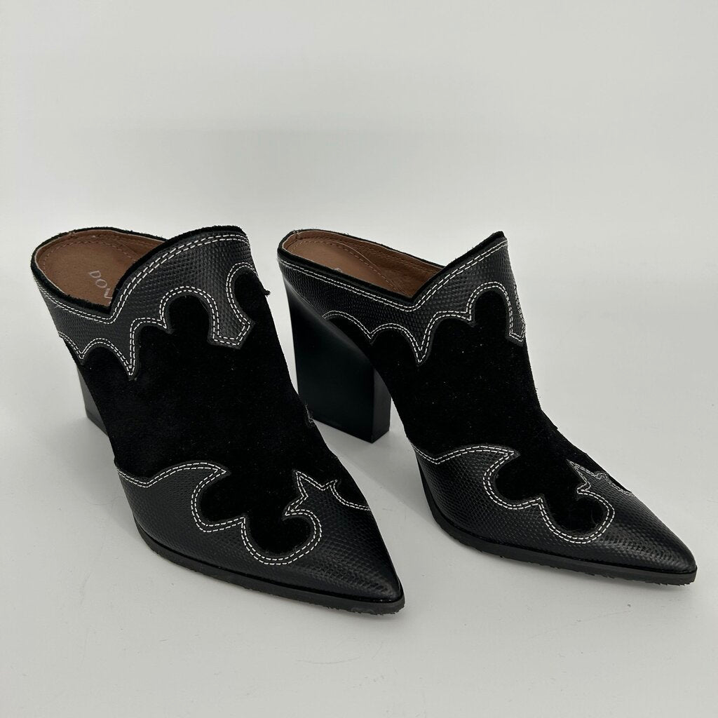 Donald Pliner Heeled Mules