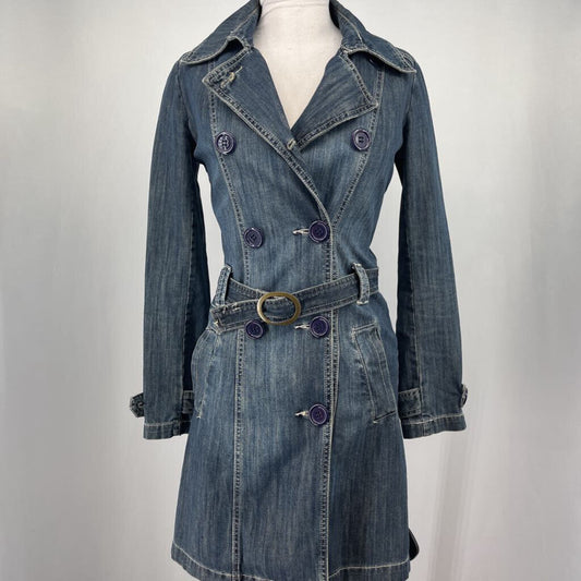 Jeans Could Talk Trench Jacket