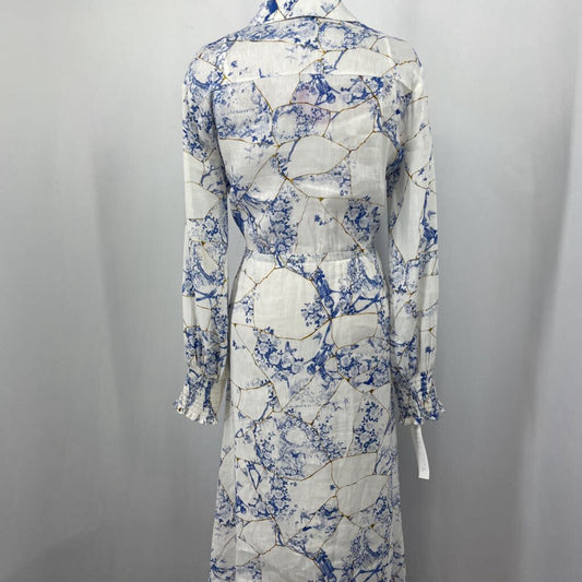 All Saints Linen Blend L/S Dress