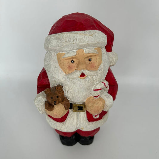 Wooden Carved Santa Claus