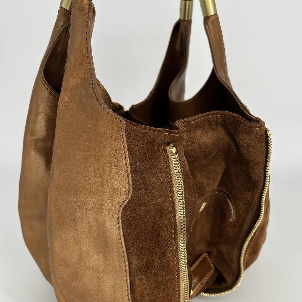 Jimmy Choo Mandah Expandable Hobo Bag