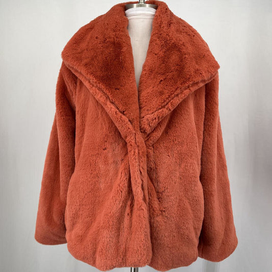 Anthropologie Faux Fur Jacket