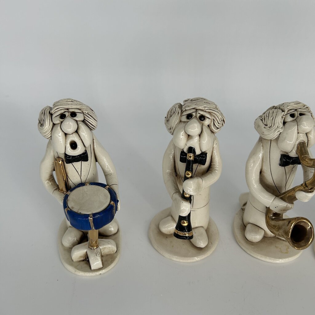 Jazz Musician Whistle Figure Set