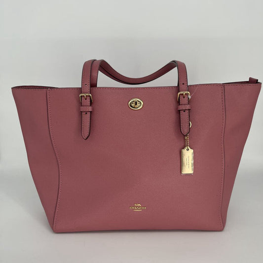 Coach Leather Tote Handbag