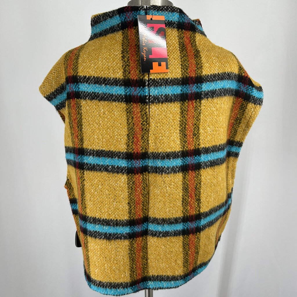 Isle Plaid Slvls Sweater