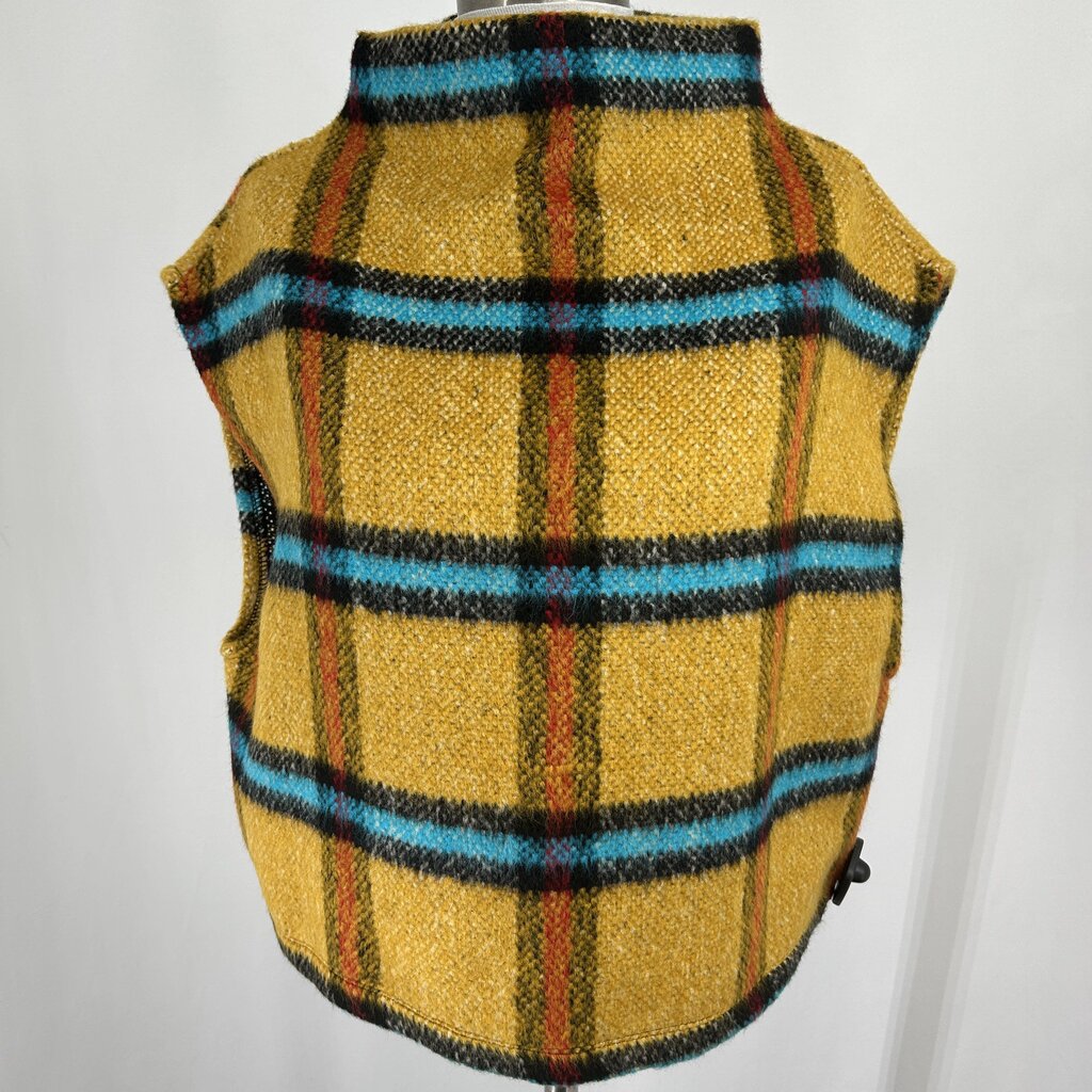 Isle Plaid Slvls Sweater