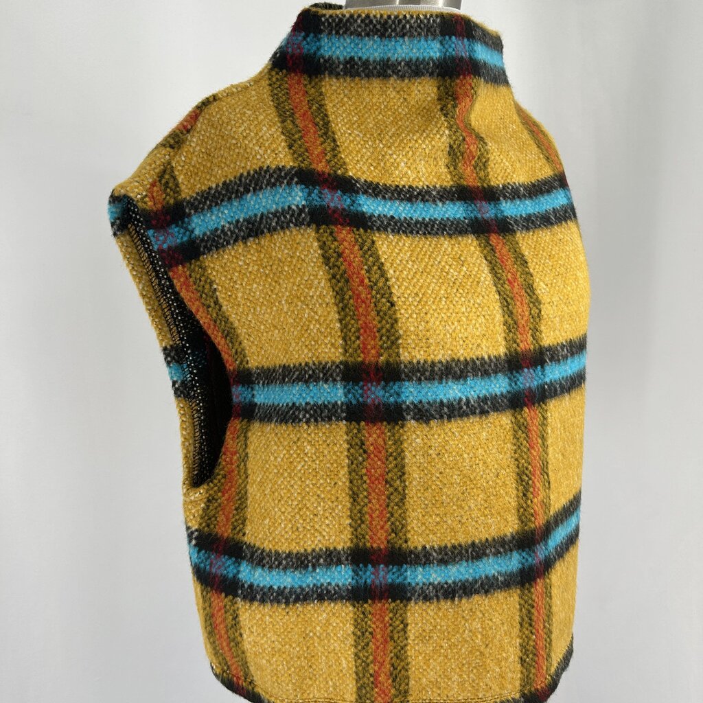Isle Plaid Slvls Sweater