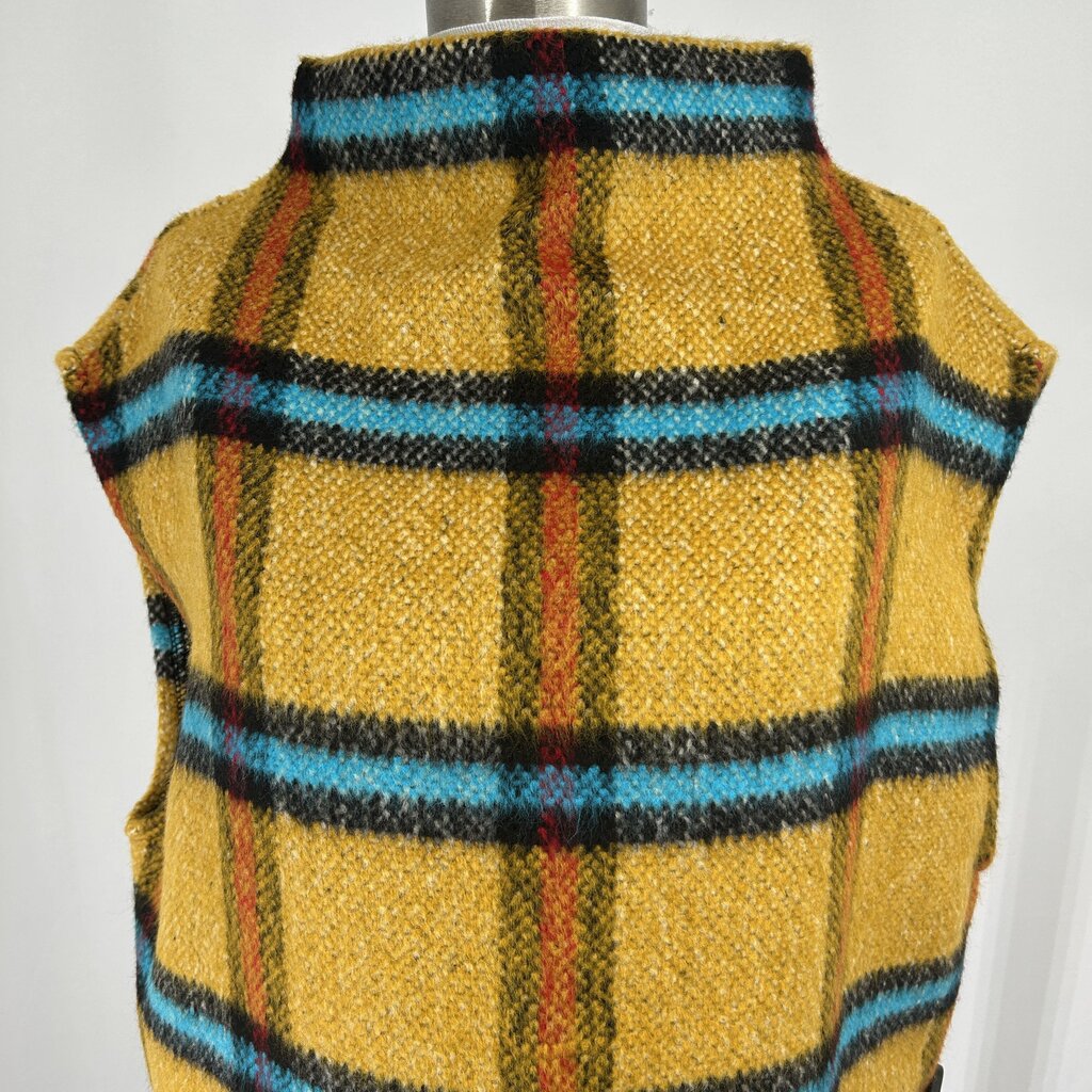 Isle Plaid Slvls Sweater