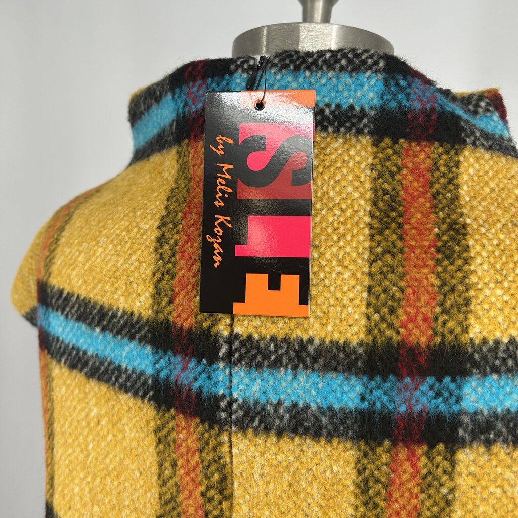 Isle Plaid Slvls Sweater