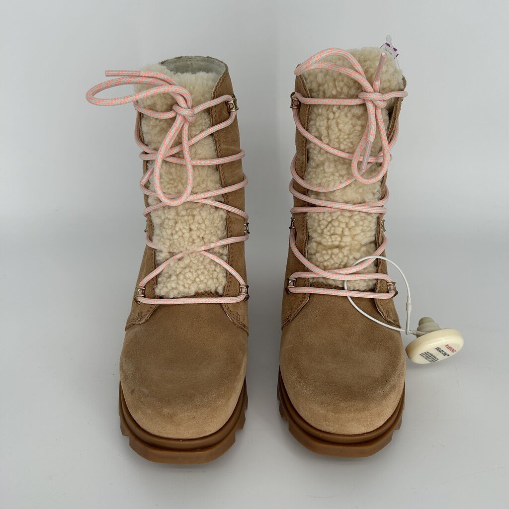 Sorel Suede/Sherpa Wedges