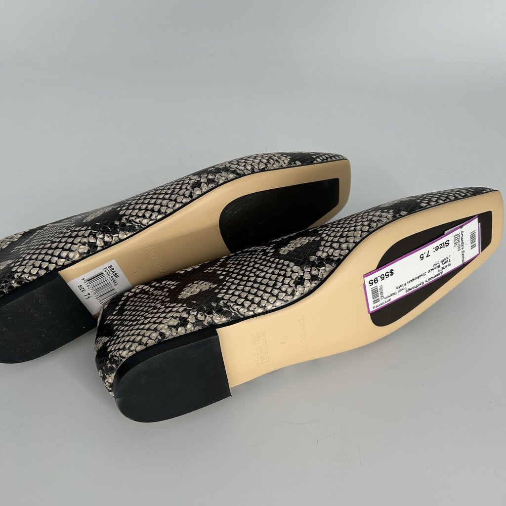 Tony Bianco Snakeskin Flats