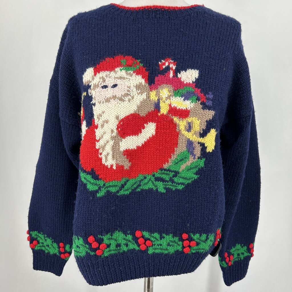 Quissett Cove VTG Santa Sweater