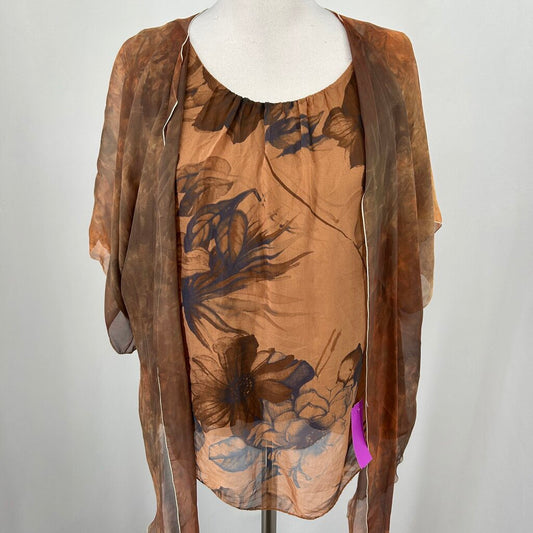 Pura Seta Floral Silk 2-pc Set