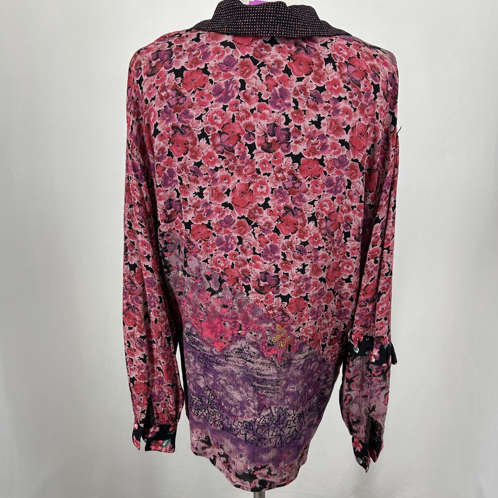 Carole Little L/s Floral Shirt