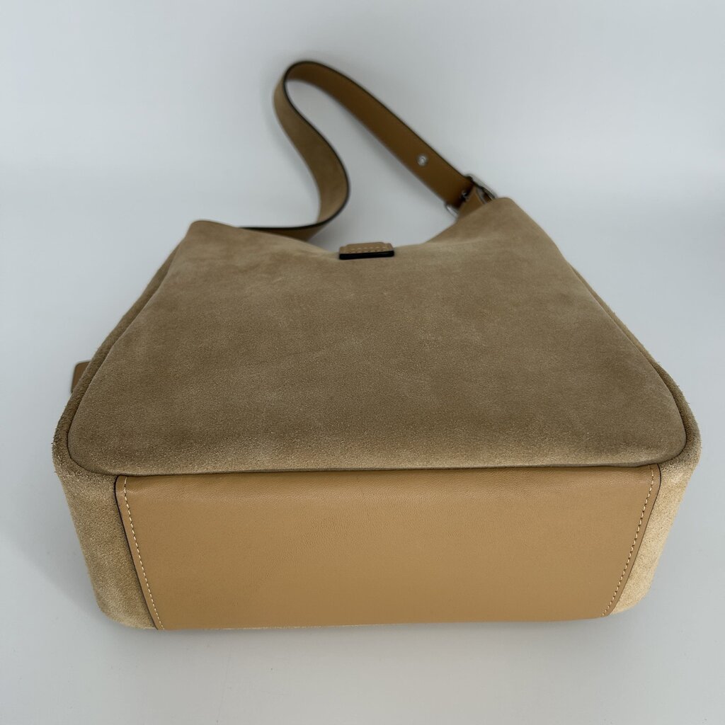 Coach Suede Shoulder Bag
