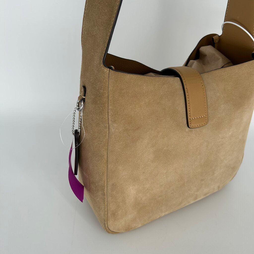 Coach Suede Shoulder Bag