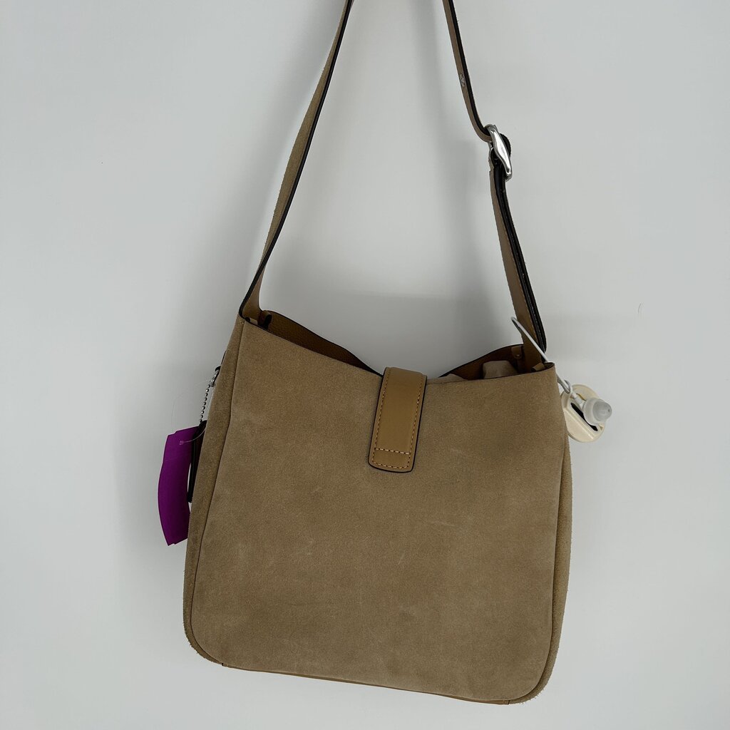 Coach Suede Shoulder Bag
