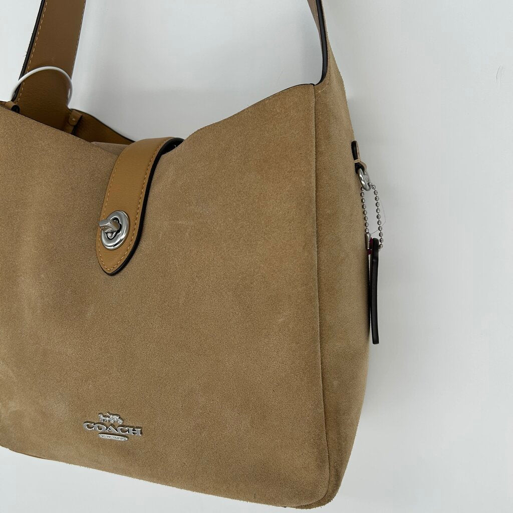 Coach Suede Shoulder Bag