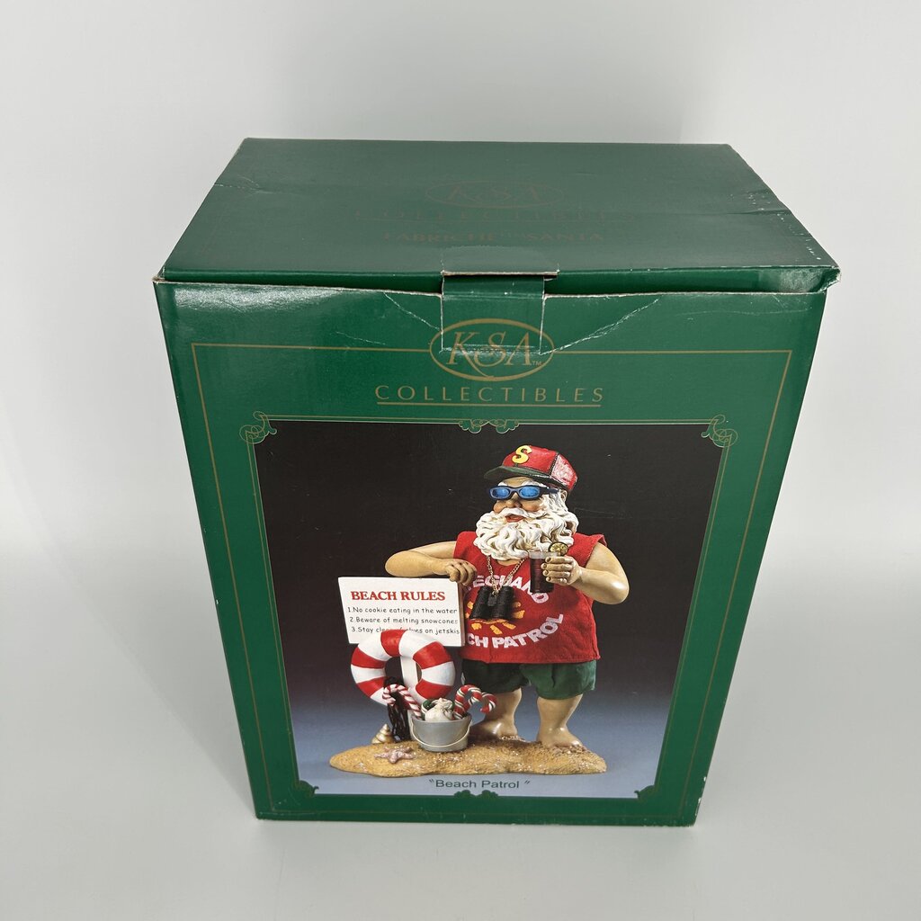 Beach Santa Figure
