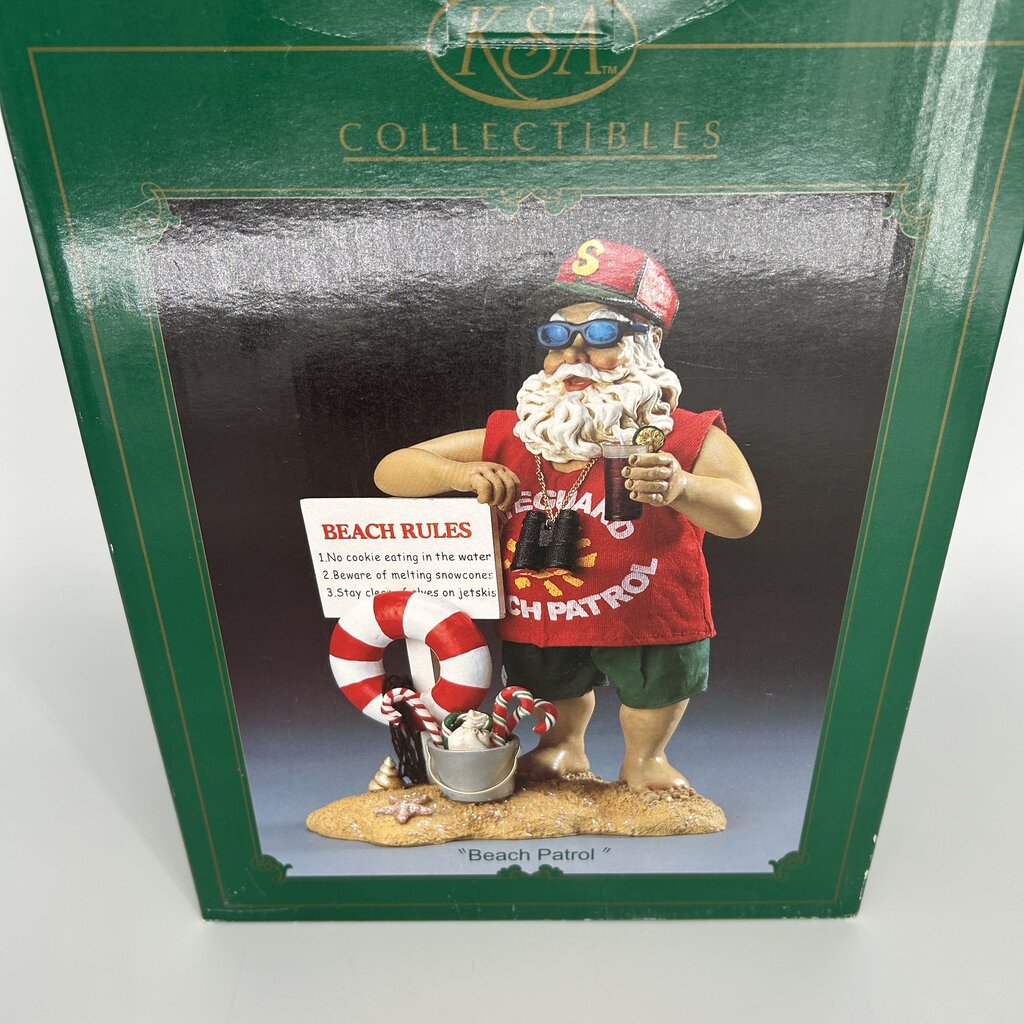 Beach Santa Figure