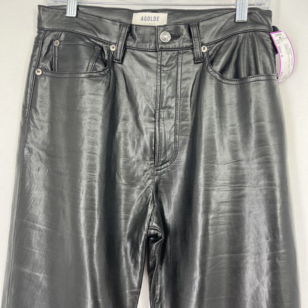 Agolde Faux Leather Pants