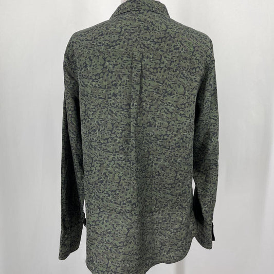 Ecru L/s Silk Blouse