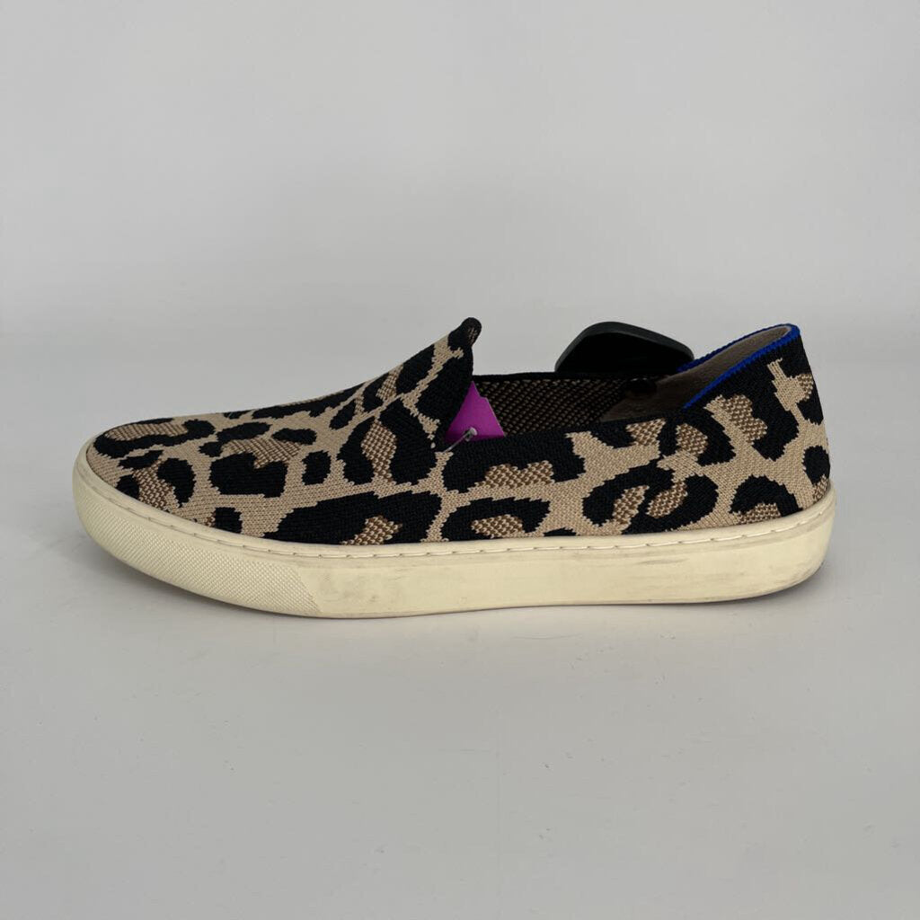 Rothy's Cheetah Slip Ons