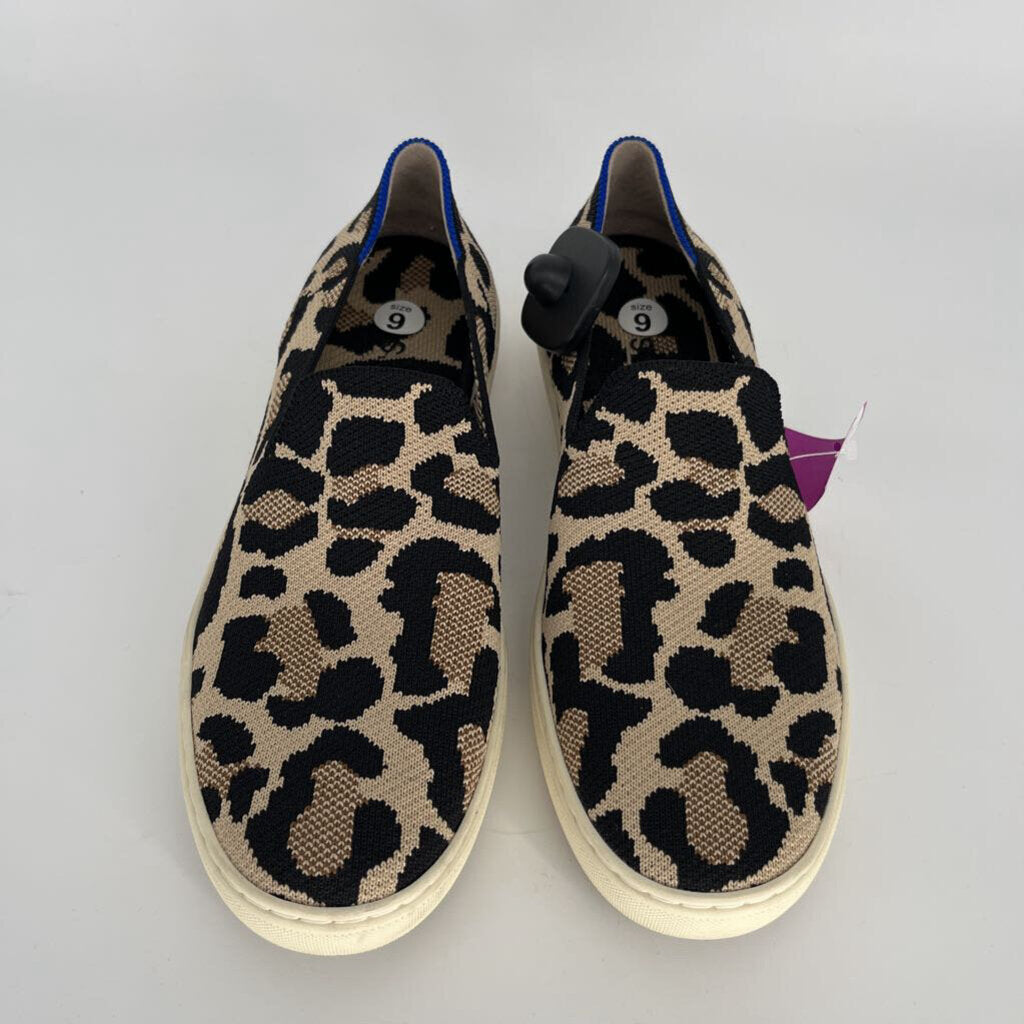 Rothy's Cheetah Slip Ons