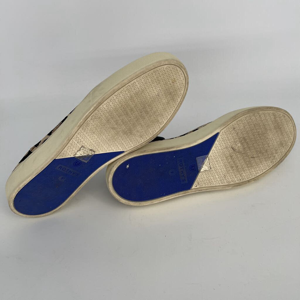 Rothy's Cheetah Slip Ons