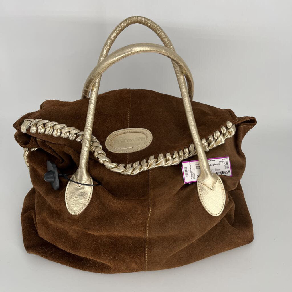 Berge Suede Handbag