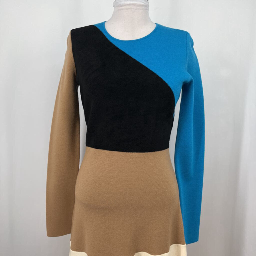 Diane Von Furstenberg L/s Knit Dress