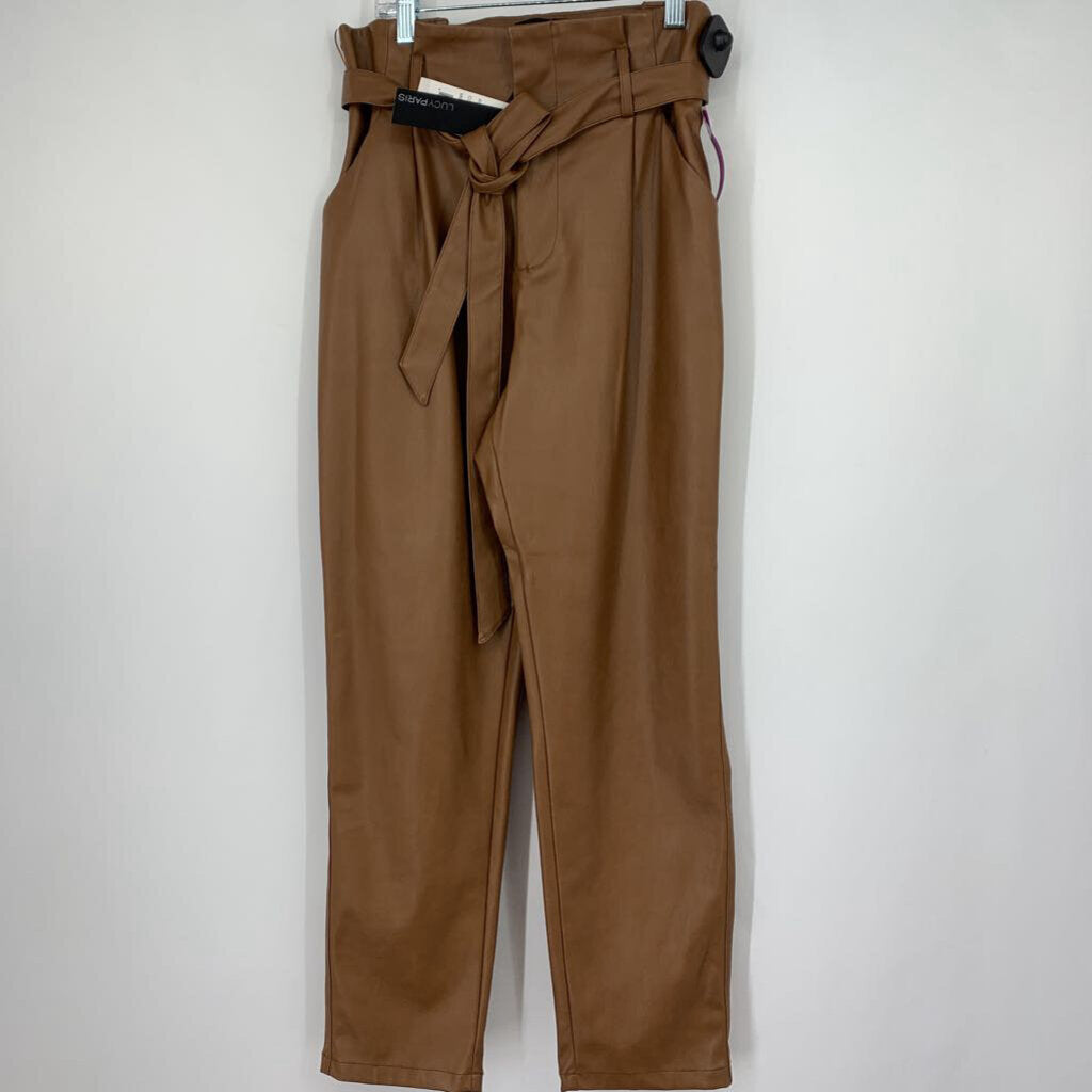 Lucy Paris Faux Leather Pants