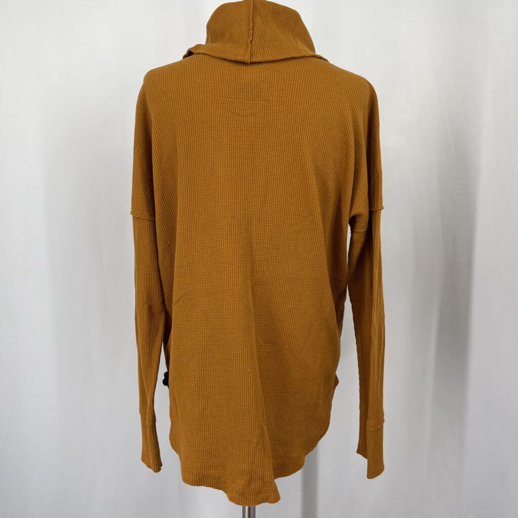 Maeve L/s Waffle Knit Pullover