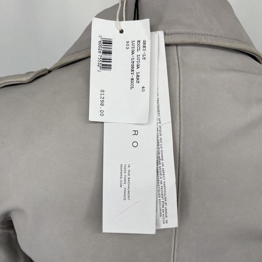 IRO Leather Jacket AS IS
