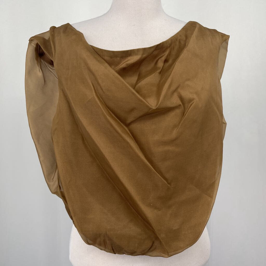 Staud Slvls Off Shldr Silk Shirt
