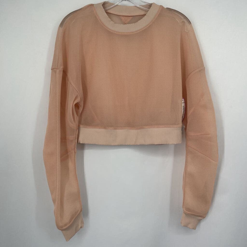 Alo Mesh Cropped Shirt