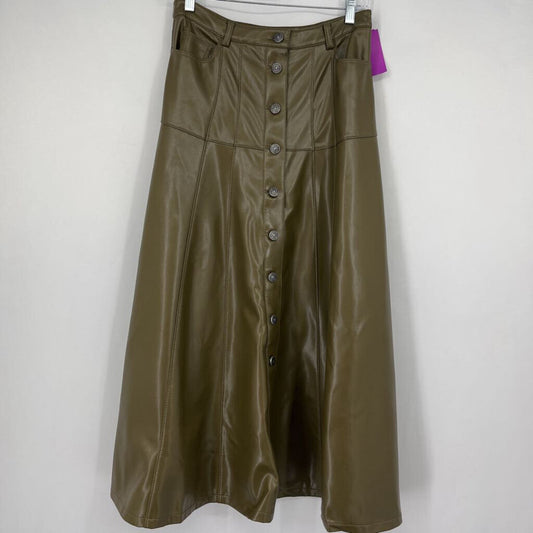 Cinq A Sept Faux Leather Skirt