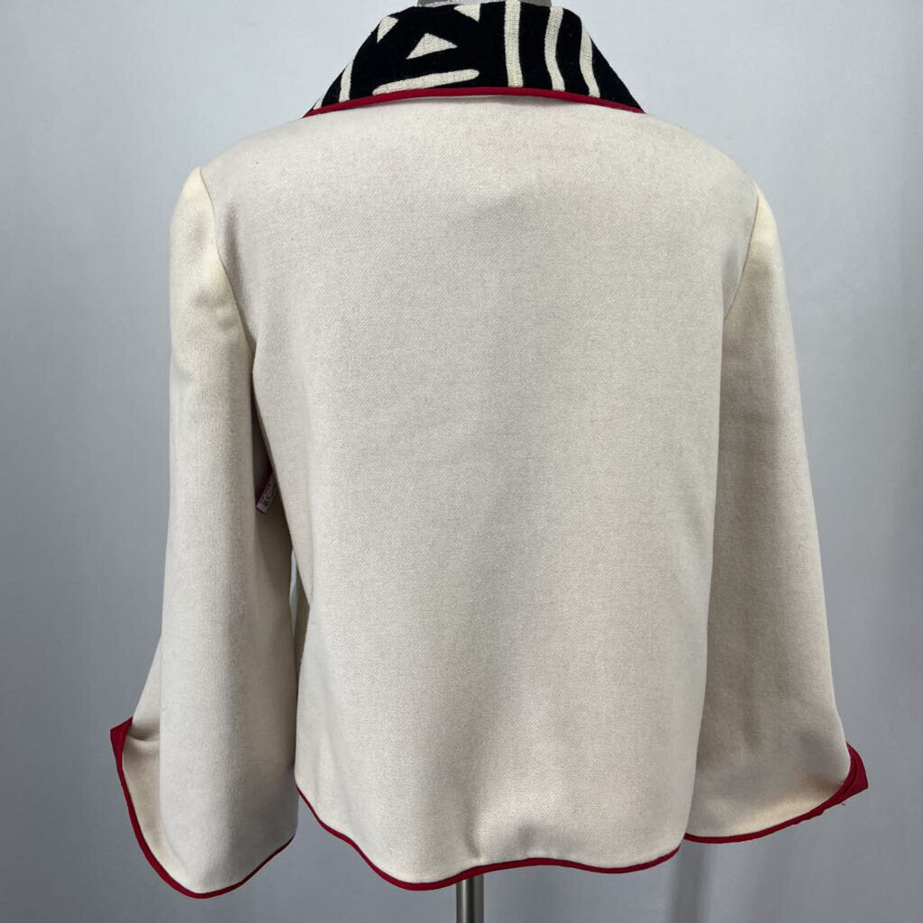 Ruby's Raps Stripe Collar Blazer