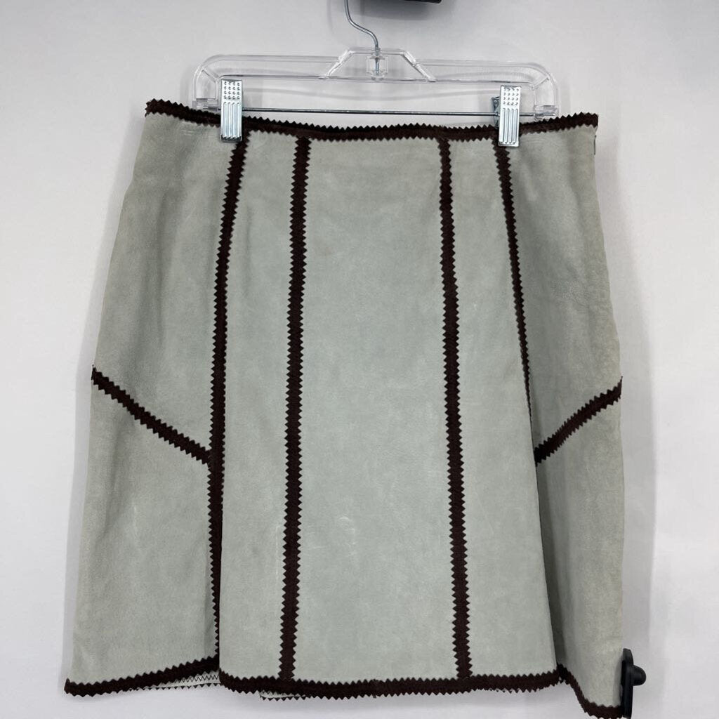 Uniform Suede Skirt