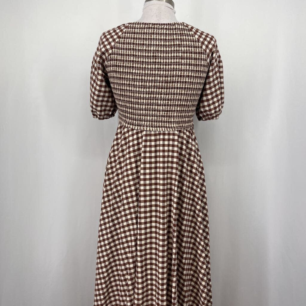 In Bloom S/s Gingham Dress