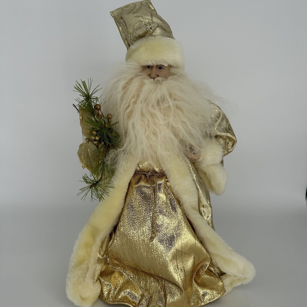 Swirl Robe Santa Tree Topper