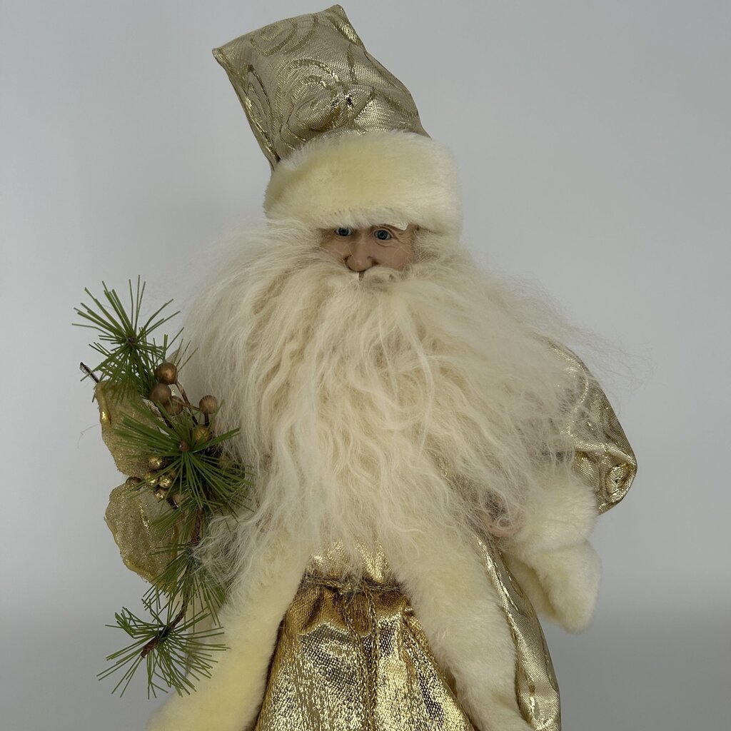 Swirl Robe Santa Tree Topper