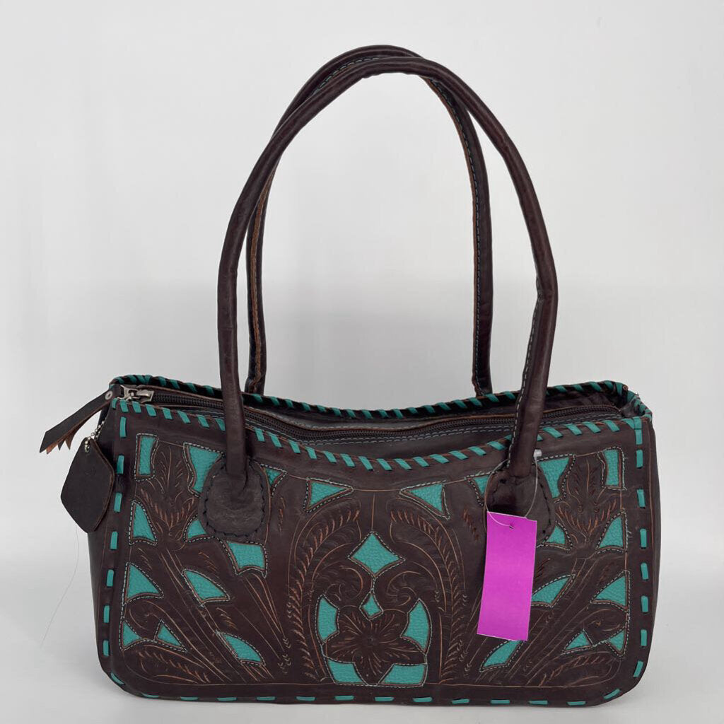Territory Ahead Leather Handbag