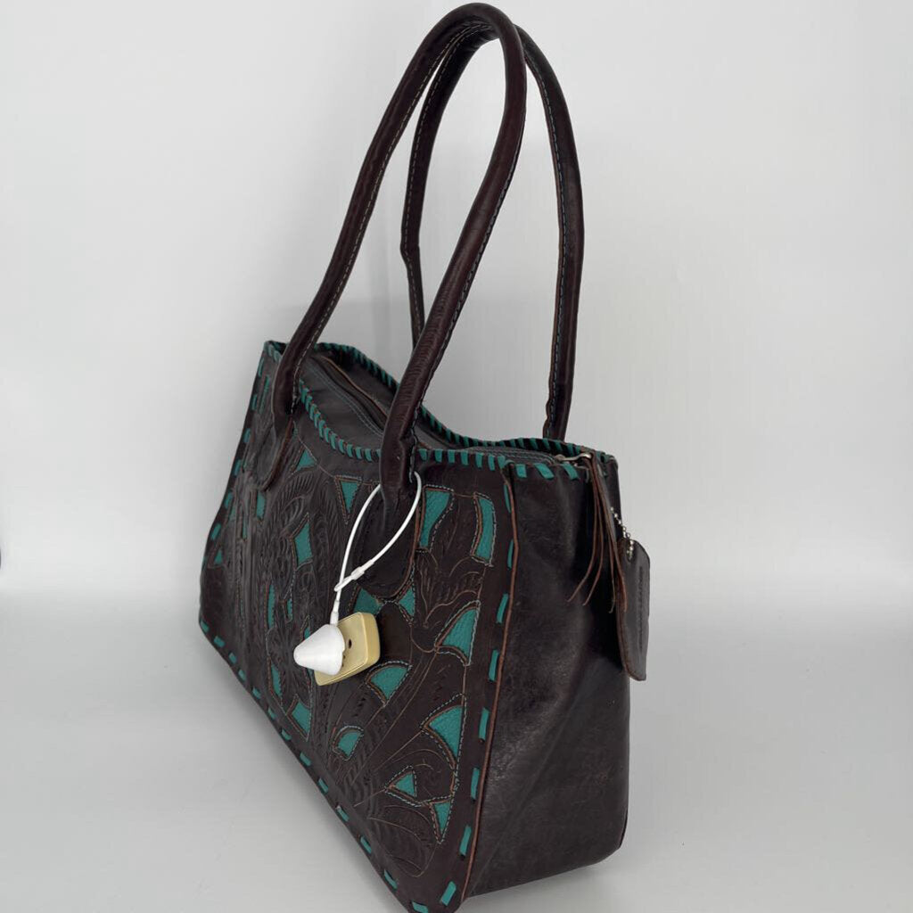 Territory Ahead Leather Handbag