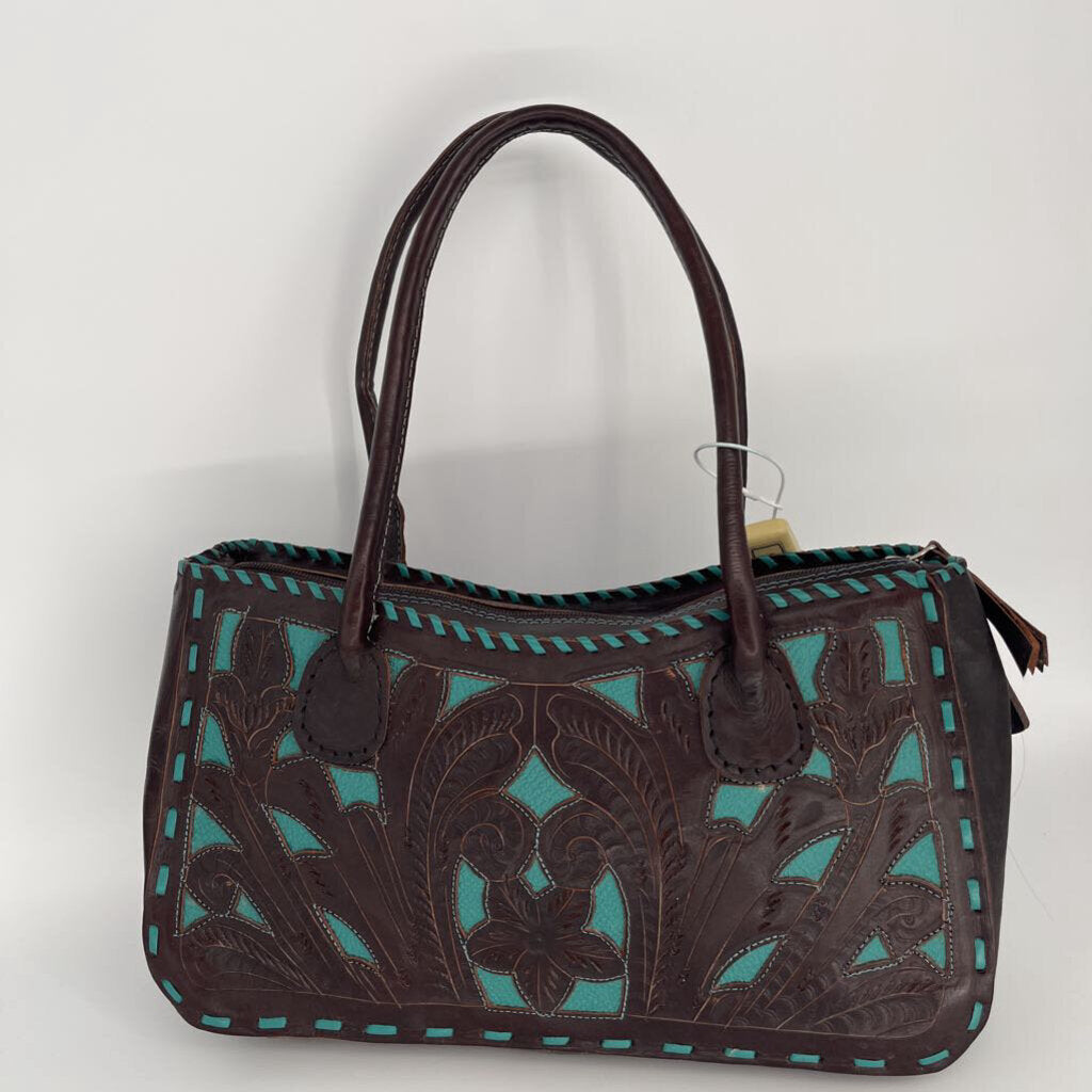 Territory Ahead Leather Handbag