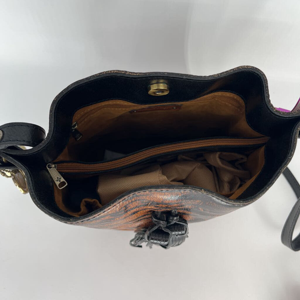 Patricia Nash Tiger Print Bucket Bag