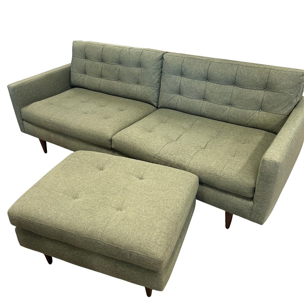 C&B Sofa and Ottoman Set