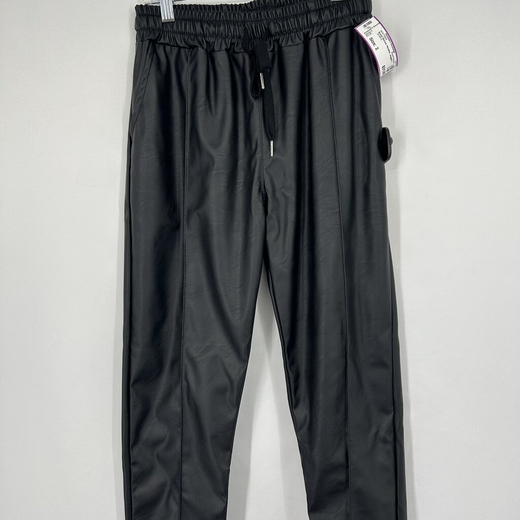 Brand Bazaar Pleather Joggers