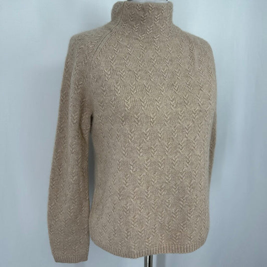 Max Mara Mock Neck Cashmere Sweater