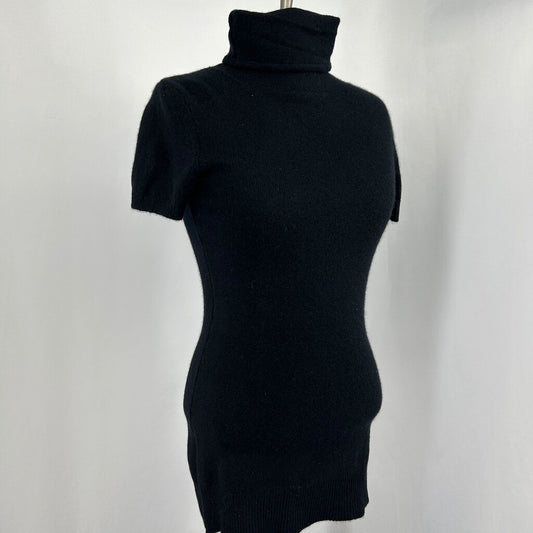 Scoop Cashmere Blend S/s Turtleneck